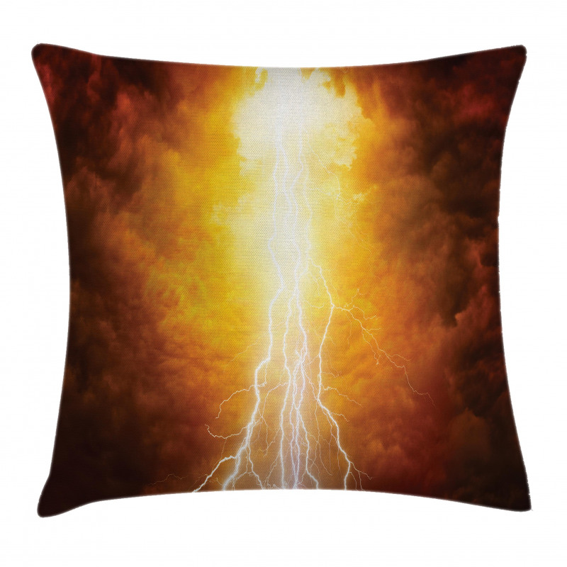 Vivid Apocalyptic Day Pillow Cover