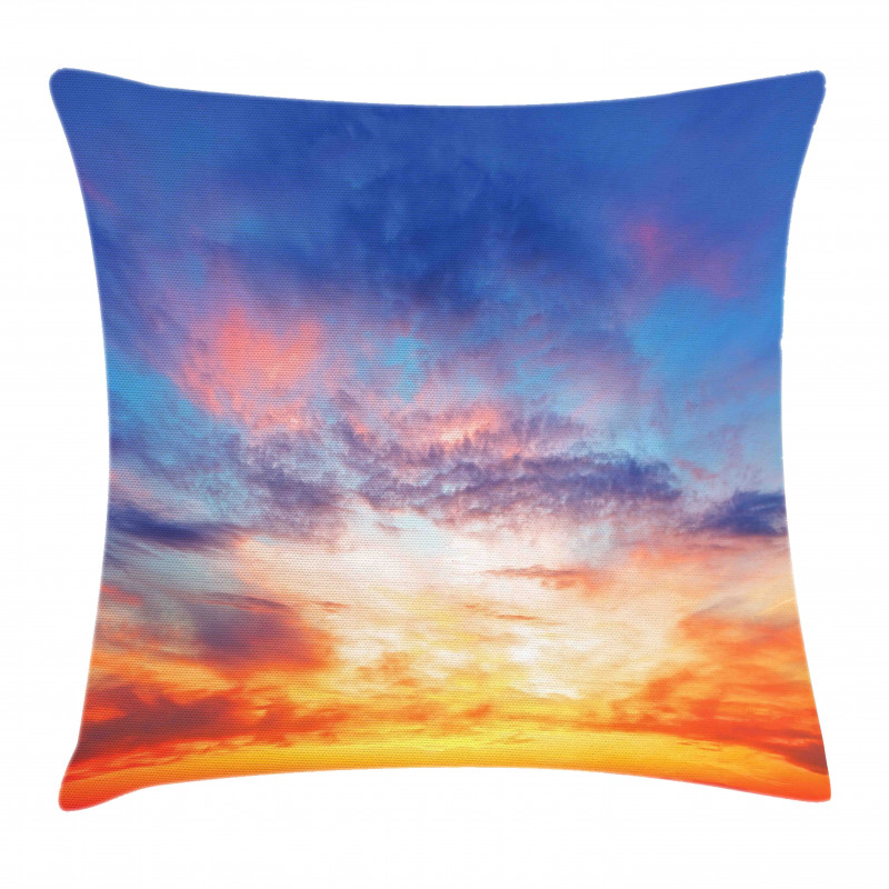 Sunset Cloudscape Sky Pillow Cover