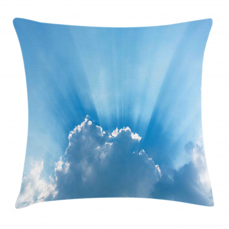 Sunburst Theme Lines Pillow Cover
