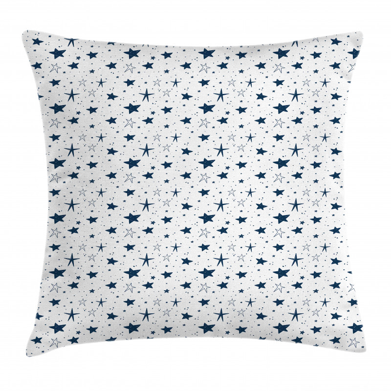 Stars Little Spots Sketchy Pillow Cover