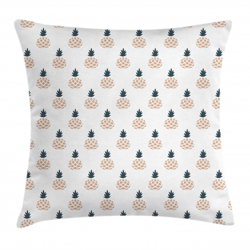 Organic Tropical Fruits Pillow Cover