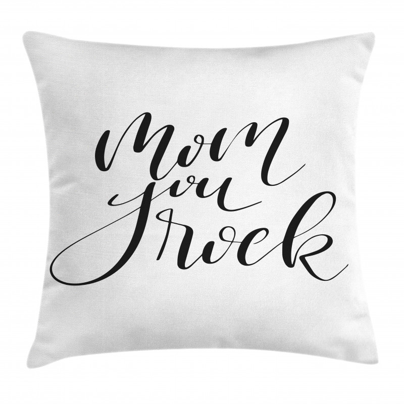 Mother Love Phrase Art Pillow Cover