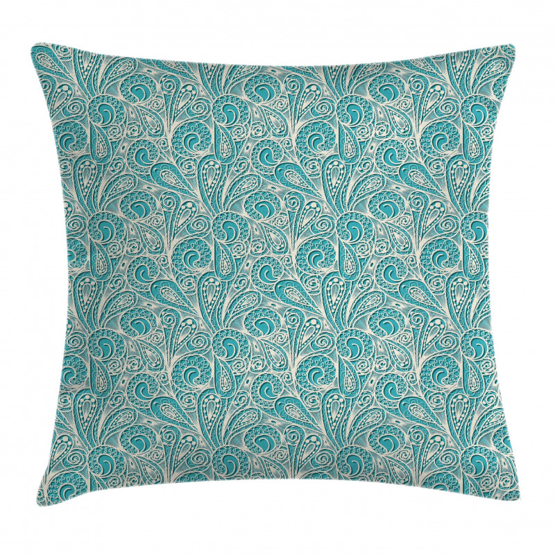 Romantic Lace Pattern Pillow Cover