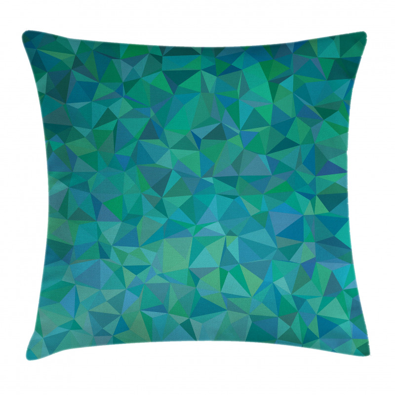 Triangle Mosaic Design Pillow Cover