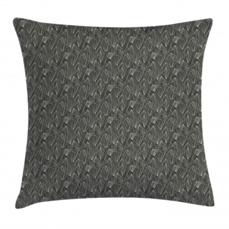 Modern Streaks and Beams Pillow Cover