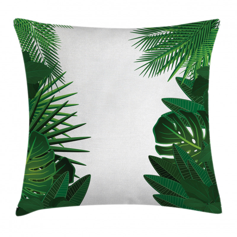 Tropical Exotic Palms Pillow Cover