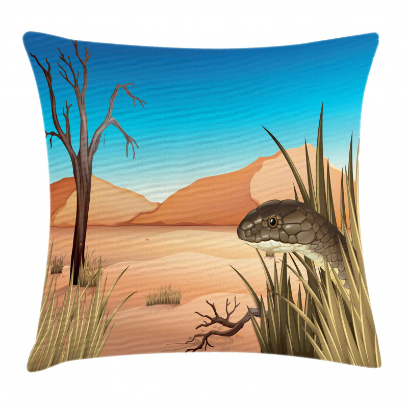 Desert Tropical Nature Pillow Cover