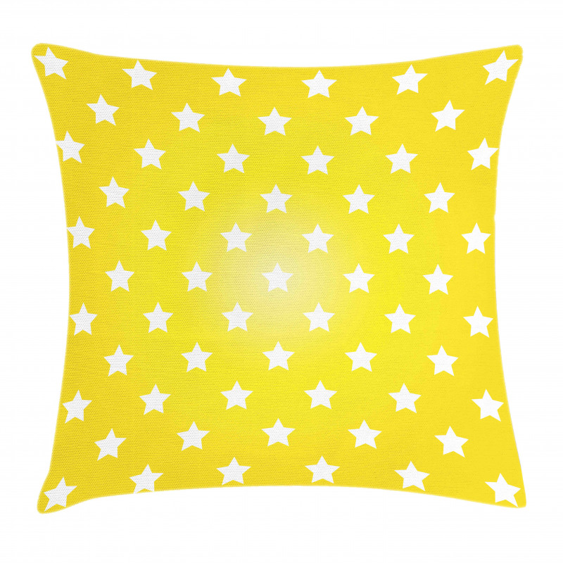 Vibrant Stars Fun Retro Pillow Cover