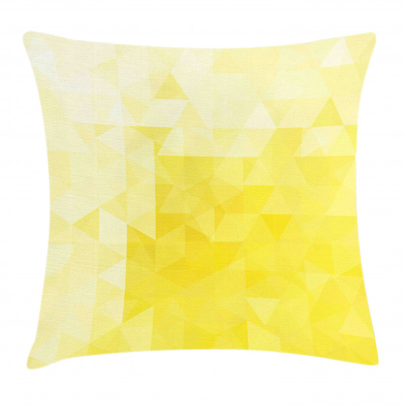 Retro Triangles Mosaic Pillow Cover