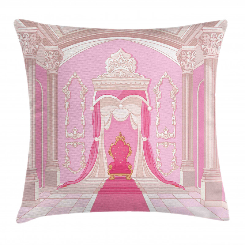 Fantasy Cartoon Room Graphic Pillow Cover