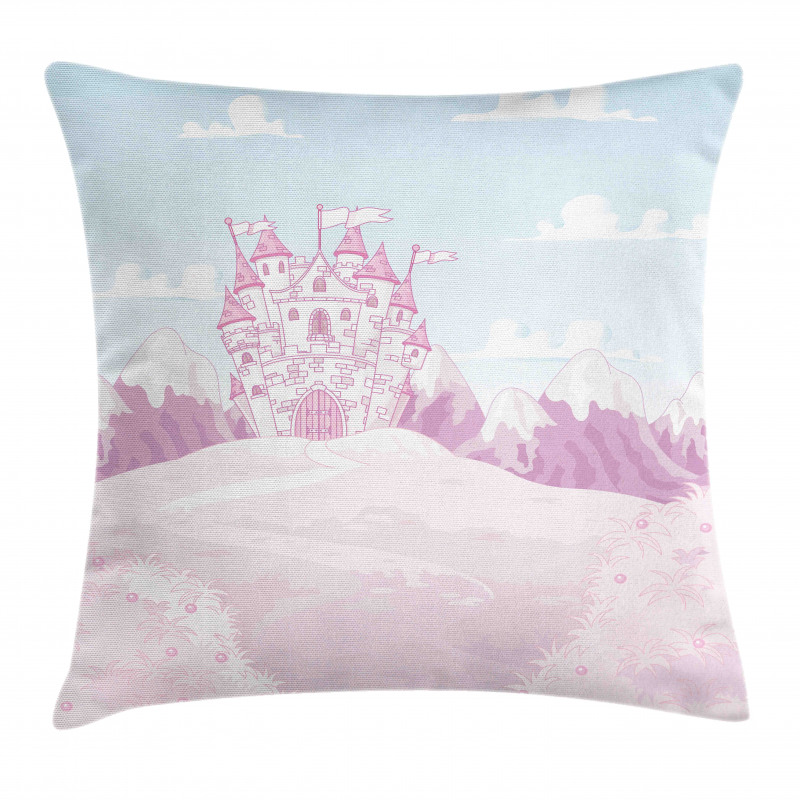 Magic Princess Château Art Pillow Cover