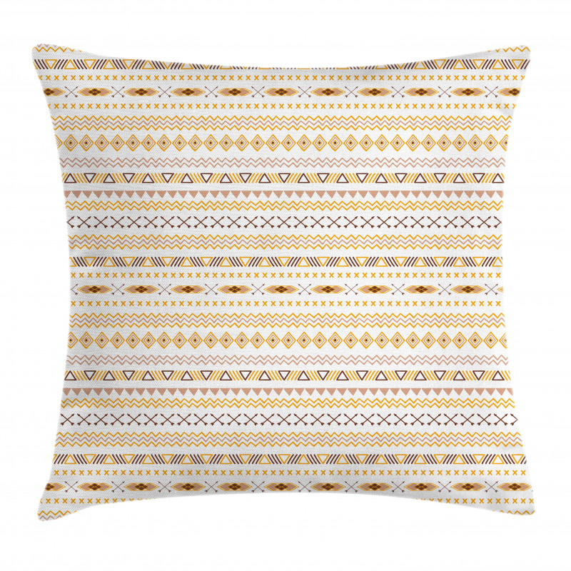 Geometrical Continuous Art Pillow Cover