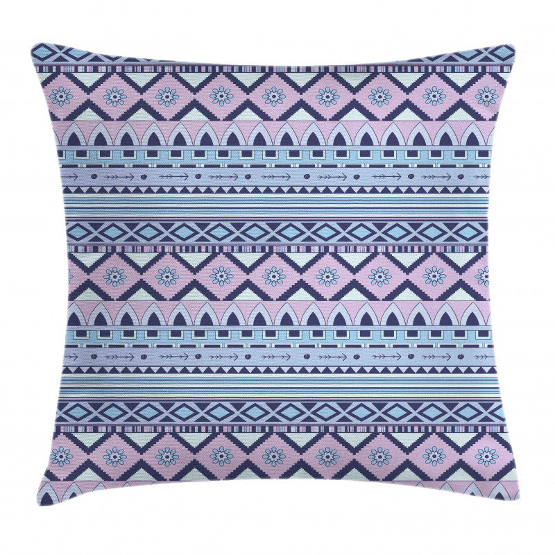 Colorful Abstract Geometric Pillow Cover