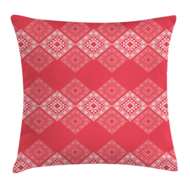 Square and Triangle Forms Pillow Cover