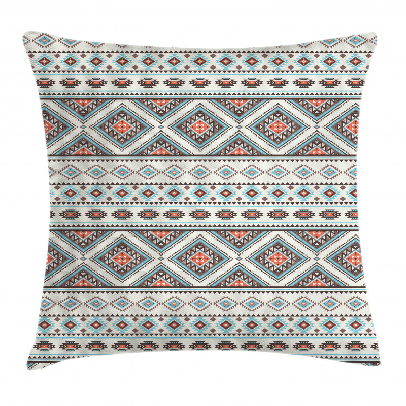 Retro Style Native Ornaments Pillow Cover