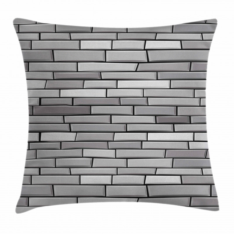 Brick Wall English Style Pillow Cover