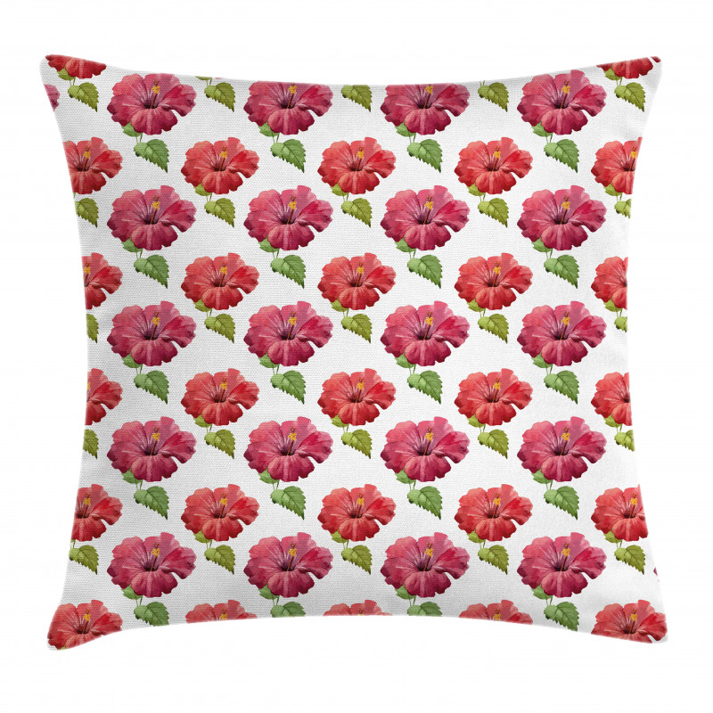 Flowers from Tropical Places Pillow Cover