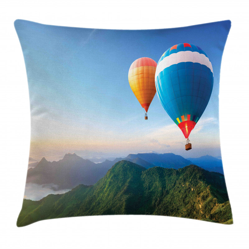 Balloons on Ridges Pillow Cover