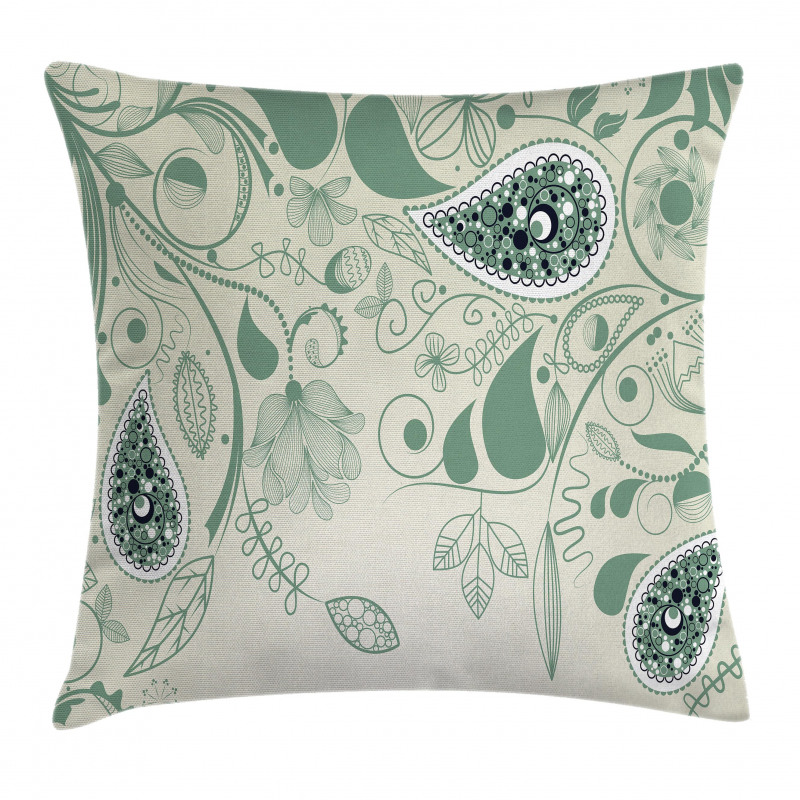 Floral Vintage Patterns Pillow Cover