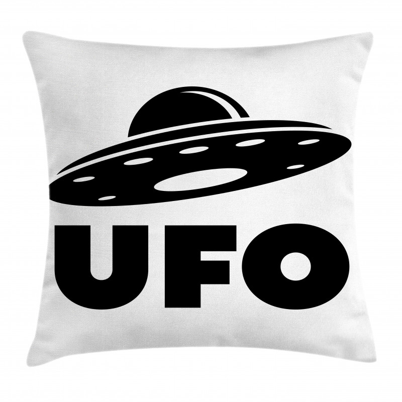 Unidentified Flying Object Pillow Cover