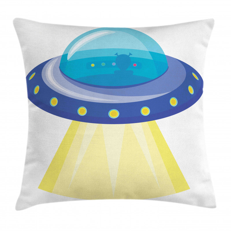 UFO Unknown Flying Object Pillow Cover