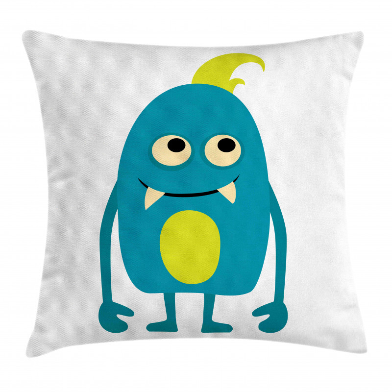 Monster Halloween Character Pillow Cover