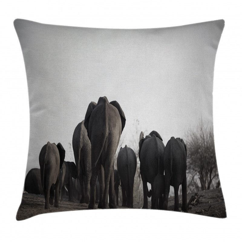 Tropic Wildlife Safari Pillow Cover