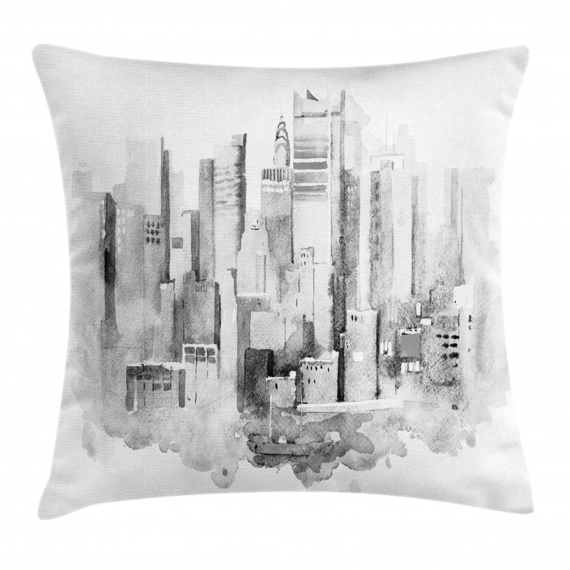 Watercolor Composition Pillow Cover