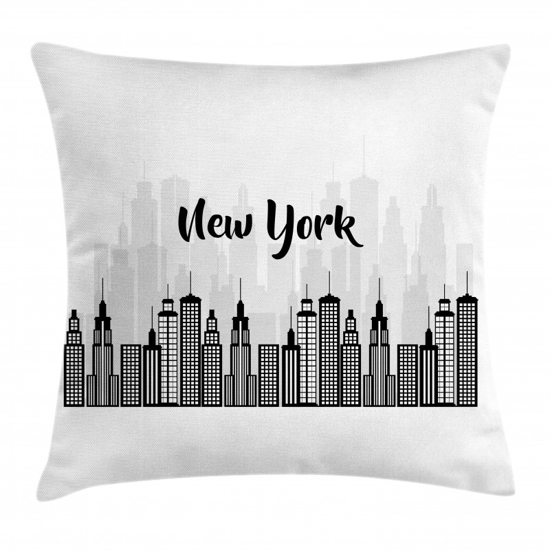 Monochrome and Modern Pillow Cover