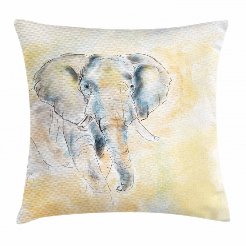 Exotic Wildlife Safari Pillow Cover