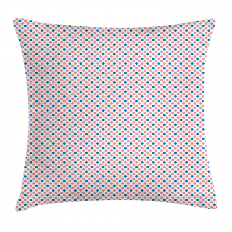 Cheery Polka Dots Graphic Pillow Cover