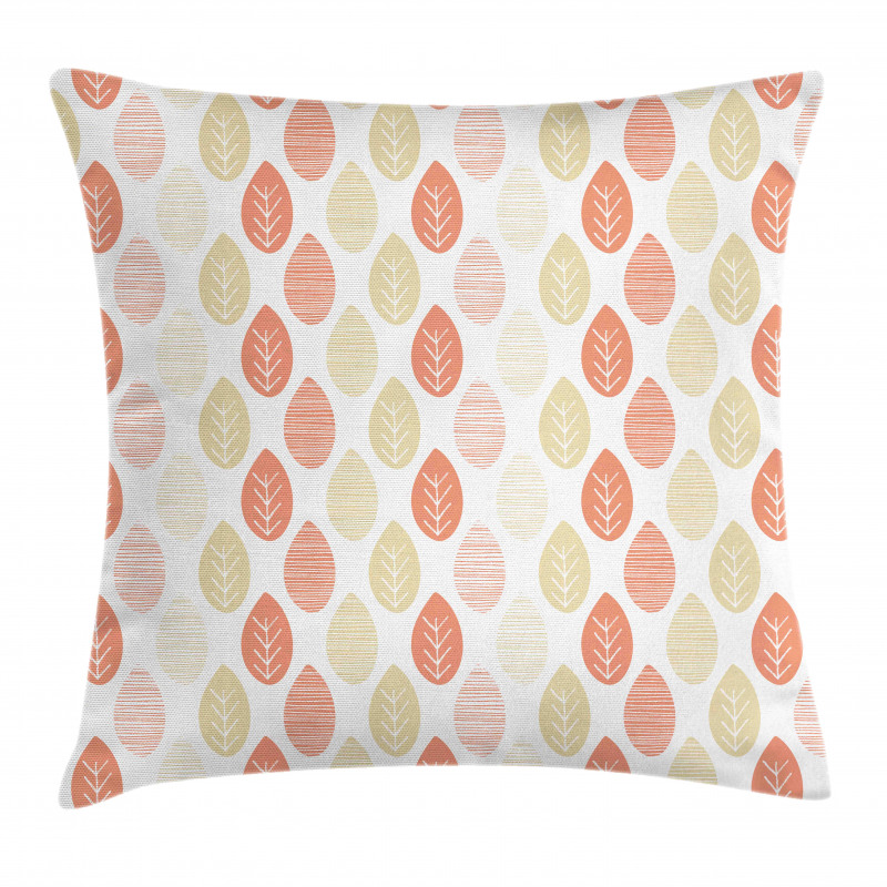 Foliage Fall Season Leaves Pillow Cover