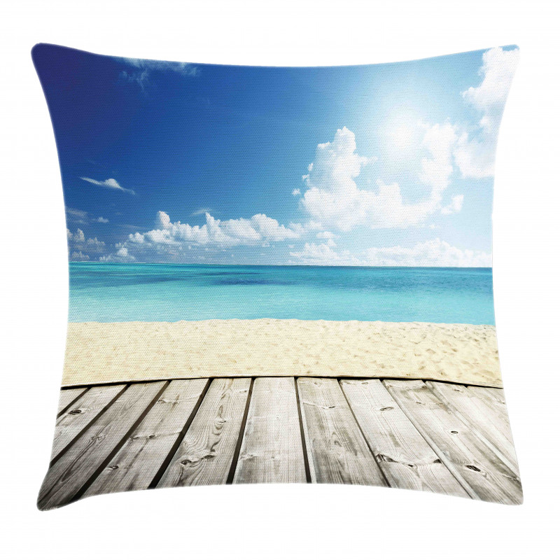 Exotic Ocean Nautical Pillow Cover