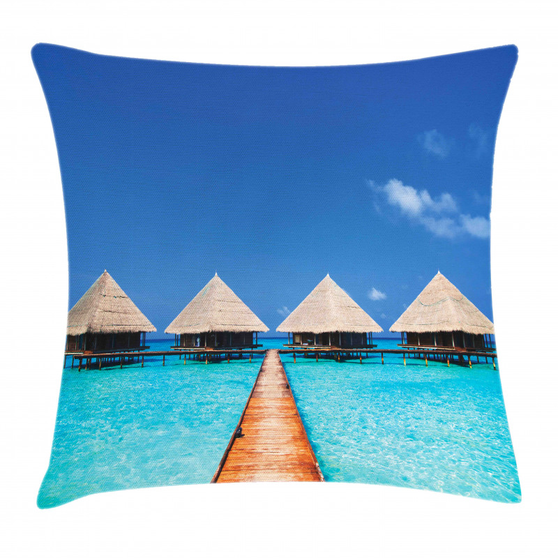 Maldives Clear Waters Pillow Cover