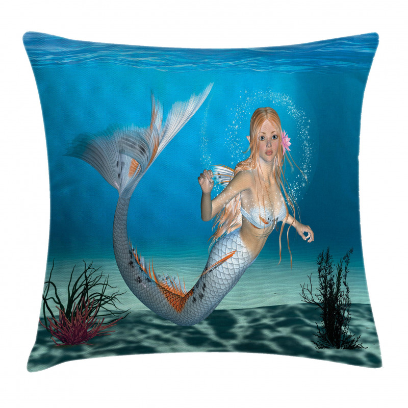 Fairytale Tropic Ocean Pillow Cover