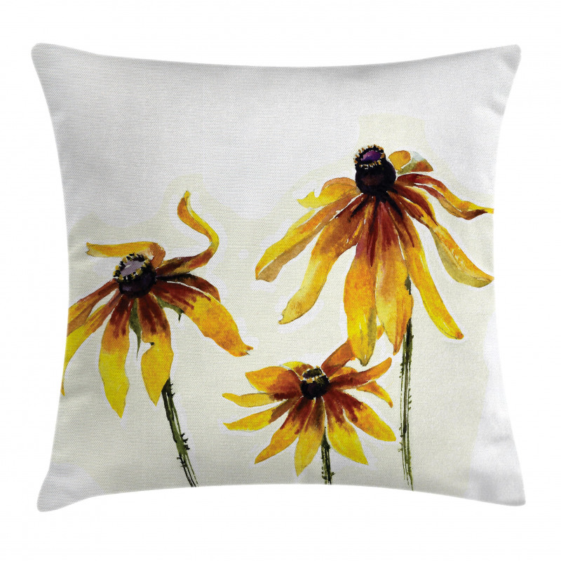 Daisies Garden Pillow Cover