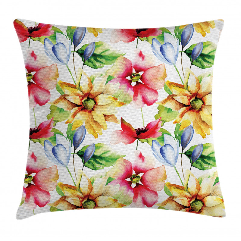 Country Artwork Pillow Cover