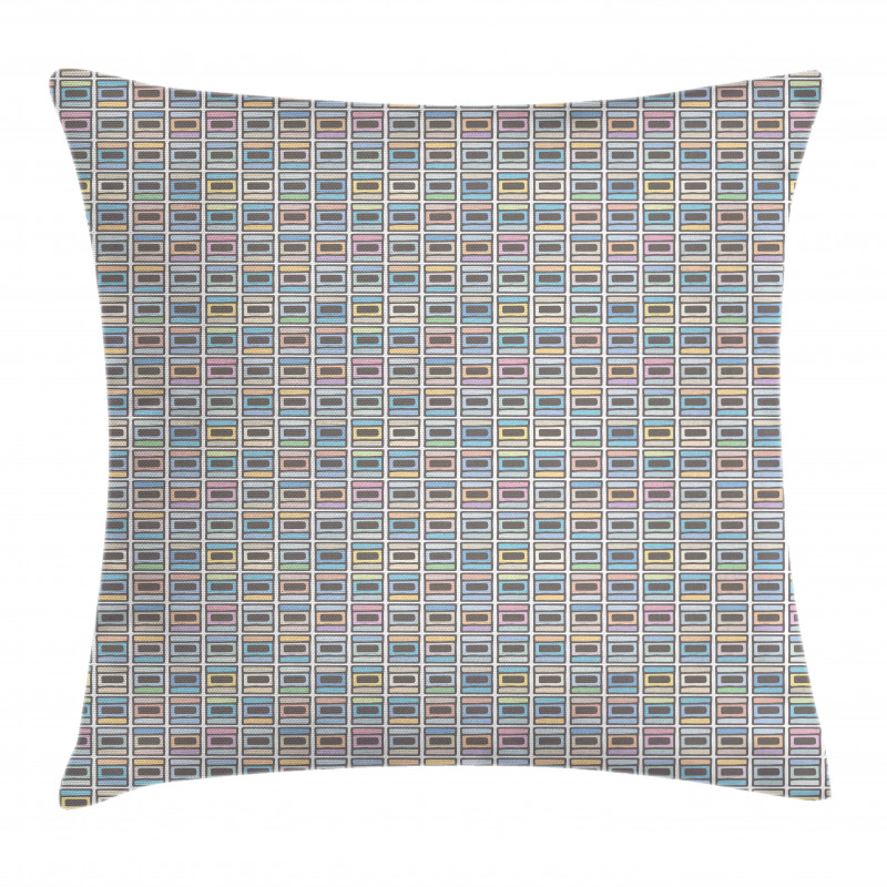 Pastel Simplistic Motifs Pillow Cover
