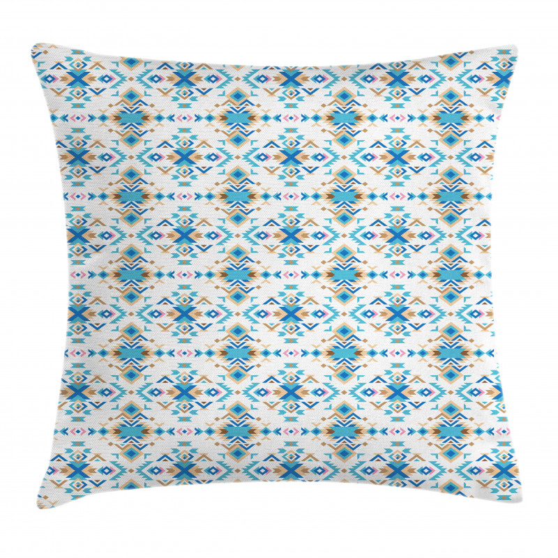 Tribal Inspired Shapes Pillow Cover