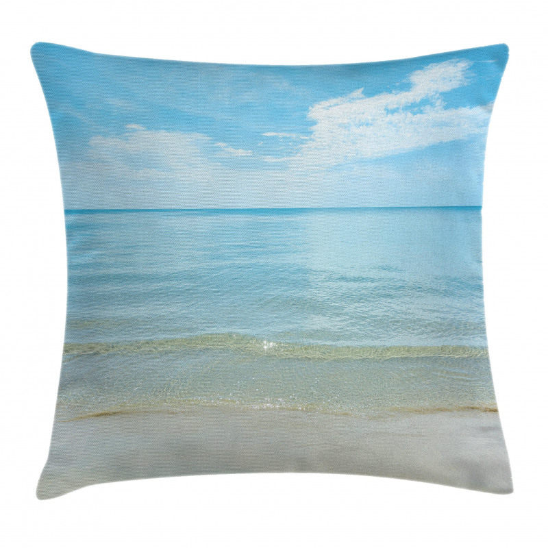 Sea Horizon Shore Beach Pillow Cover
