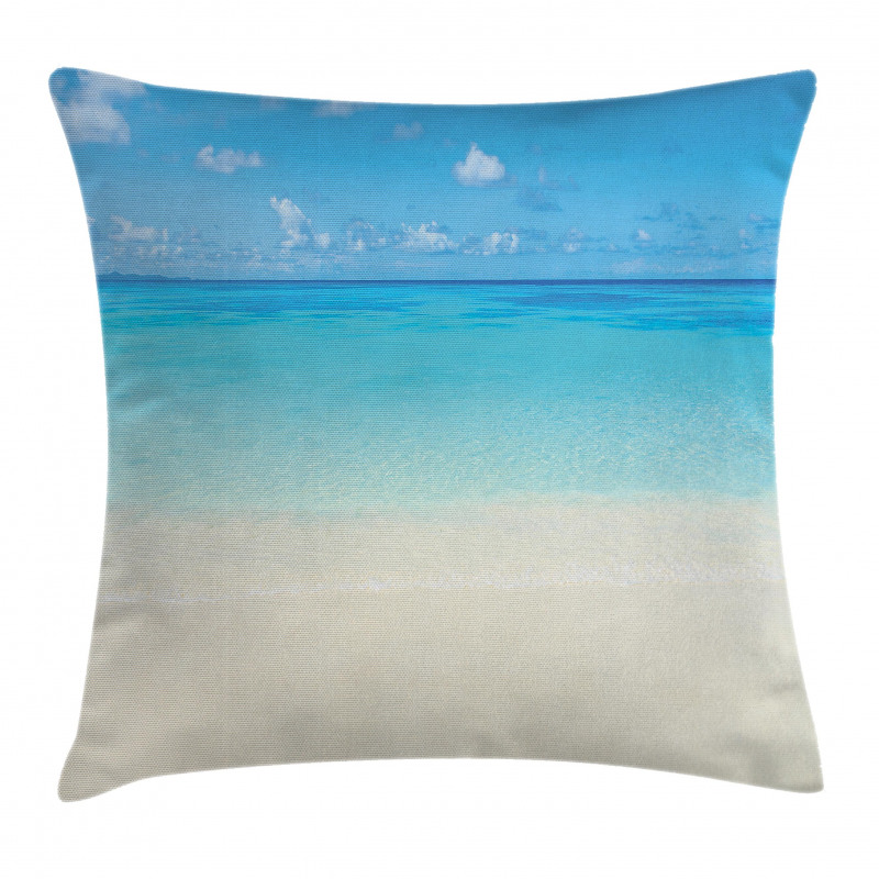 Carribean Sea Beach Pillow Cover