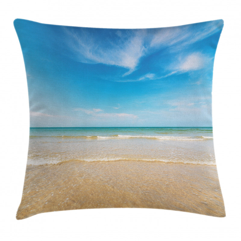 Tropic Sea Sky Scenery Pillow Cover