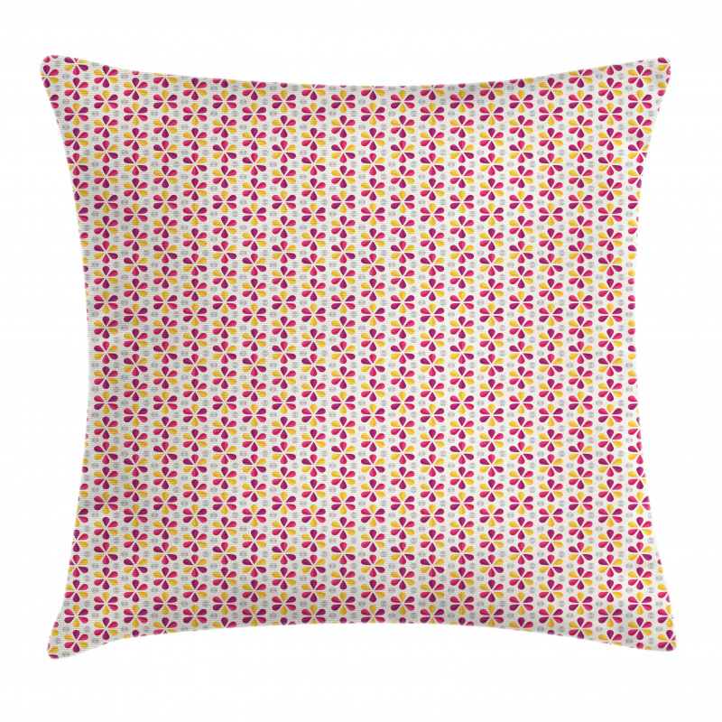 Colorful Flowers Origami Pillow Cover