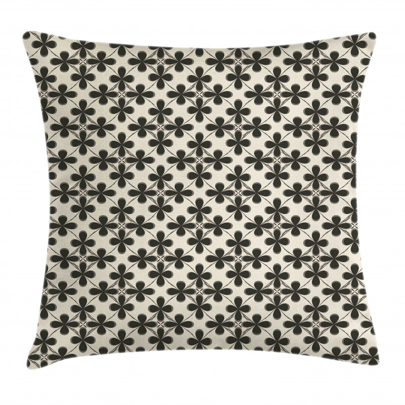 Classic Vintage Petals Pillow Cover