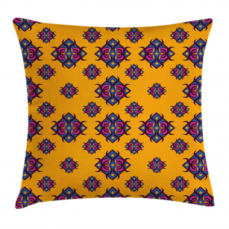 Diamond Shaped Art Design Pillow Cover