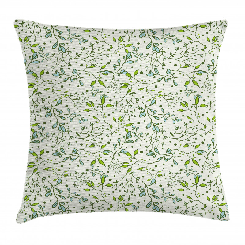 Spring Forest Branches Pillow Cover