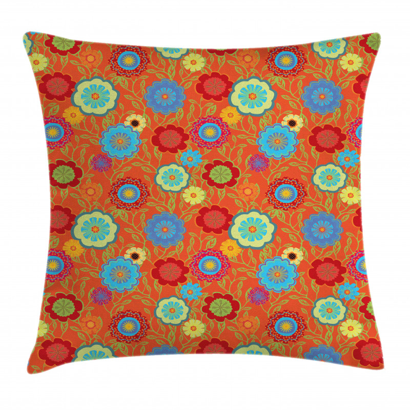 Colorful Abstract Concept Pillow Cover