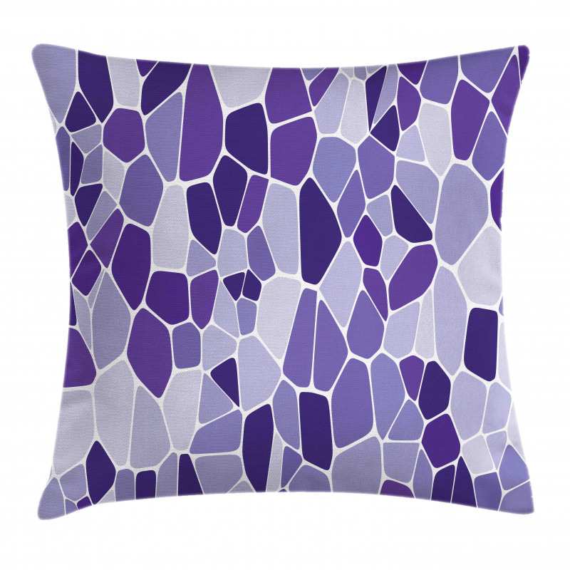 Monochromatic Voronoi Pillow Cover