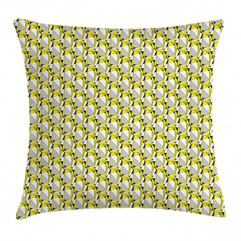 Modern Polygonal Art Layout Pillow Cover