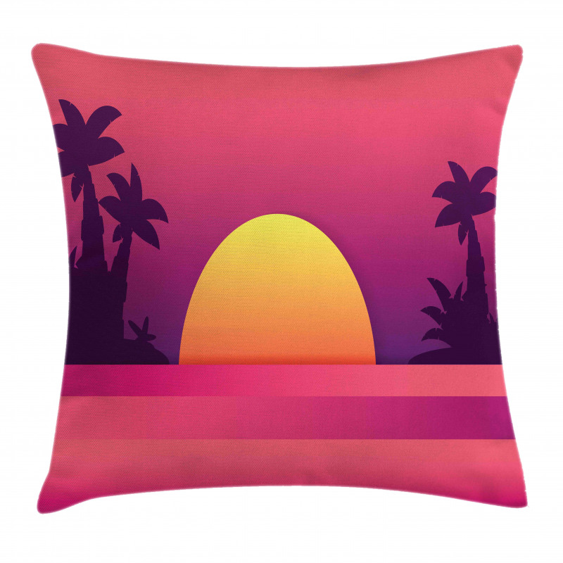 Dramatic and Exotic Scene Pillow Cover